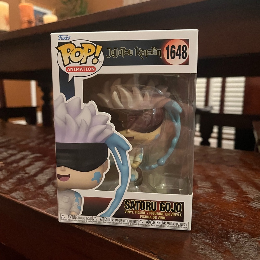 Funko Pop animation 1648, Jujutsu Kaisen’s Satoru Gojo